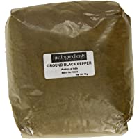 Los mejores  - JustIngredients Essential Pimienta Negra (Molida) - 1000 gr